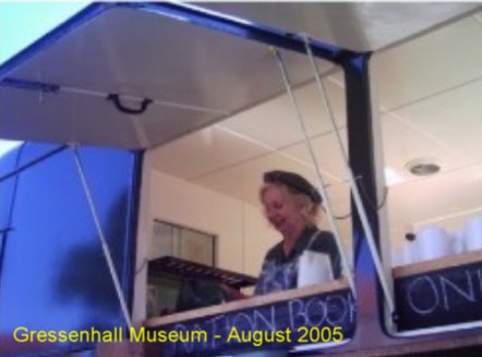 [Mavis at Gressenhall Museum]